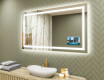 Kylpyhuoneen Peili Led-valoilla L15 120x80cm - SmartScreen, DualColor