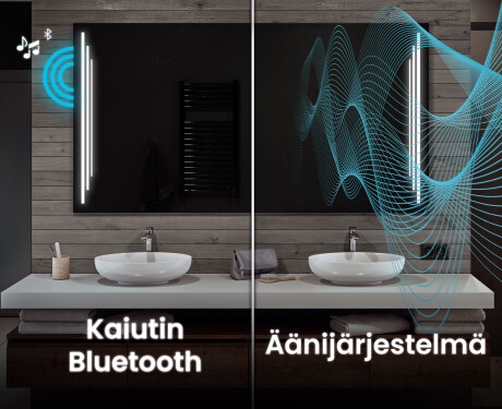 Kylpyhuoneen Peili Led-valoilla L27 #5