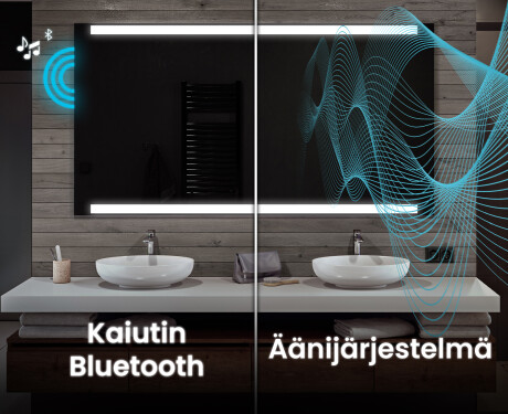 Kylpyhuoneen Peili Led-valoilla L47 #5