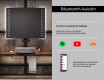Kylpyhuoneen Peili Led-valoilla L55 #6