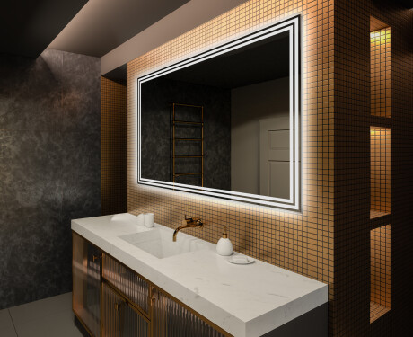 Kylpyhuoneen Peili Led-valoilla L57