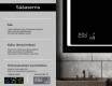 Kylpyhuoneen Peili Led-valoilla L61 #5