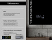 Kylpyhuoneen Peili Led-valoilla L65 #5
