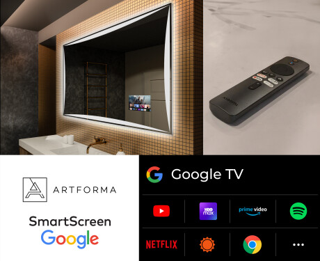 Kylpyhuoneen Peili Led-valoilla L77 #5