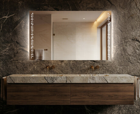 Paristokäyttöinen LED-peili L65