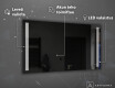 Paristokäyttöinen LED-peili L131 #4