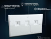 Kylpyhuoneen Peili LED-valoilla L01 - SlimLine #3