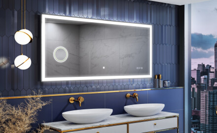 Kylpyhuoneen Peili LED-valoilla L01 - SlimLine