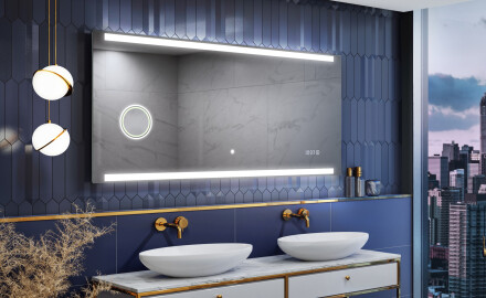 Kylpyhuoneen Peili LED-valoilla L47 - SlimLine