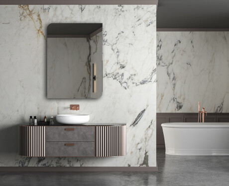 Moderni pyöristetyt pystysuora peili L202 #5