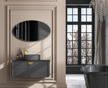 Moderni soikeat peili L206 #4