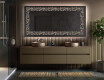 Taustavalaistu Koristeellinen Peili LED - Natural Stones #5