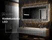 Taustavalaistu Koristeellinen Peili LED - Natural Stones #6