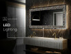 Taustavalaistu Koristeellinen Peili LED - Natural Stones #9