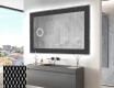 Taustavalaistu Koristeellinen Peili LED - Modern Masterpiece