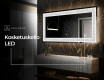 Taustavalaistu Koristeellinen Peili LED - Marble Uplift #8