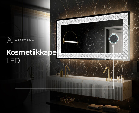 Taustavalaistu Koristeellinen Peili LED - Marble Uplift #9
