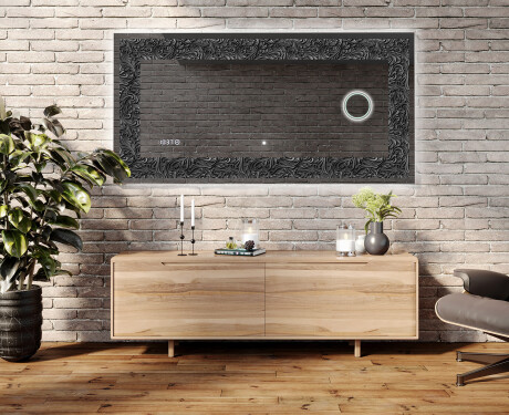 Taustavalaistu Koristeellinen Peili LED - Dark Elegance #5
