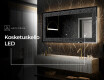 Taustavalaistu Koristeellinen Peili LED - Dark Elegance #8