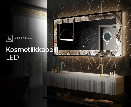 Taustavalaistu Koristeellinen Peili LED - Desert Wonders #8