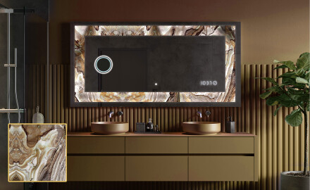 Taustavalaistu Koristeellinen Peili LED - Desert Wonders