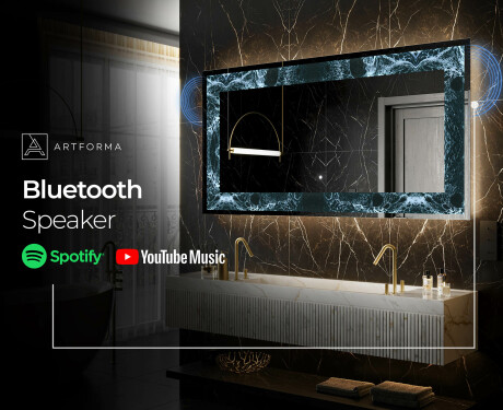 Taustavalaistu Koristeellinen Peili LED - Oceanic Madness #6