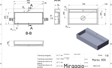 MARES 800 MIRASOFT -pesuallas
