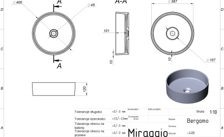 BERGAMO MIRASOFT -pesuallas