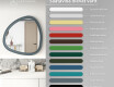 Epäsäännöllinen peili MDF-kehyksellä L302 #3