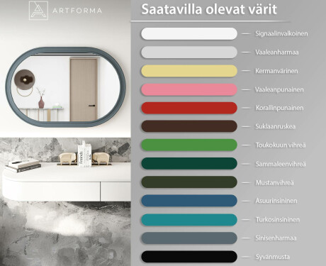 Kylpyhuoneen peili MDF-kehyksellä L301 #3