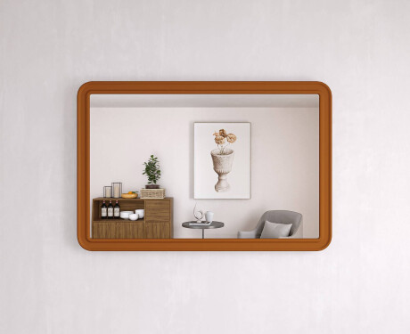 Pyöristetty peili MDF-kehyksellä L299 #10