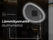 Epäsäännöllisen muotoinen LED-kylpyhuonepeili H223 #9