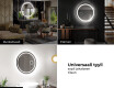 Kylpyhuoneen Peili Led-valoilla L33 #9