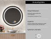 Kylpyhuoneen Peili Led-valoilla L33 #6