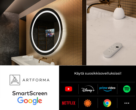 Kylpyhuoneen Peili Led-valoilla L33 #7