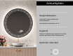 Kylpyhuoneen Peili Led-valoilla L35 #6
