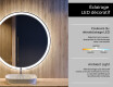 Kylpyhuoneen Peili Led-valoilla L76 #8