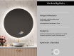 Kylpyhuoneen Peili Led-valoilla L82 #5