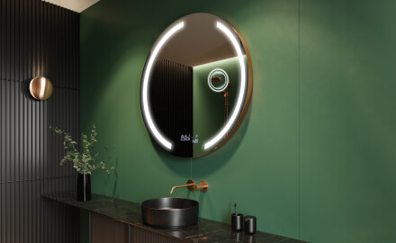 Kylpyhuoneen Peili Led-valoilla L97