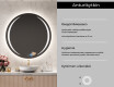 Kylpyhuoneen Peili Led-valoilla L99 #6