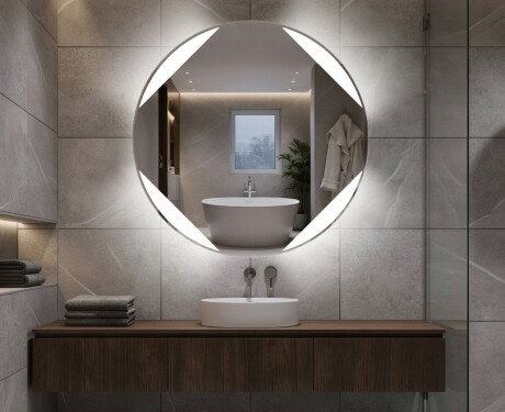 Kylpyhuoneen Peili Led-valoilla L114