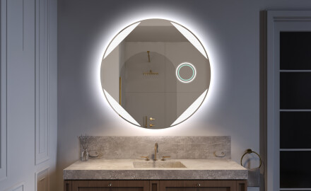Kylpyhuoneen Peili Led-valoilla L114