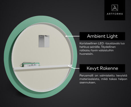 Kylpyhuoneen Peili Led-valoilla L116 #3