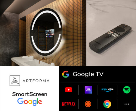 Kylpyhuoneen Peili Led-valoilla L118 #7