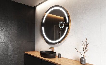Kylpyhuoneen Peili Led-valoilla L118