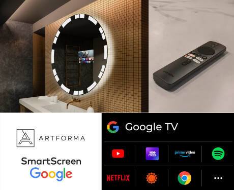 Kylpyhuoneen Peili Led-valoilla L121 #8