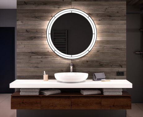 Kylpyhuoneen Peili Led-valoilla L122