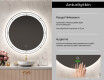 Kylpyhuoneen Peili Led-valoilla L122 #6