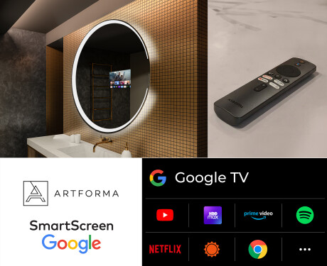 Kylpyhuoneen Peili Led-valoilla L123 #8