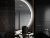 Elegantti LED Puolipyöreä Peili - Kylpyhuoneeseen A221 #9